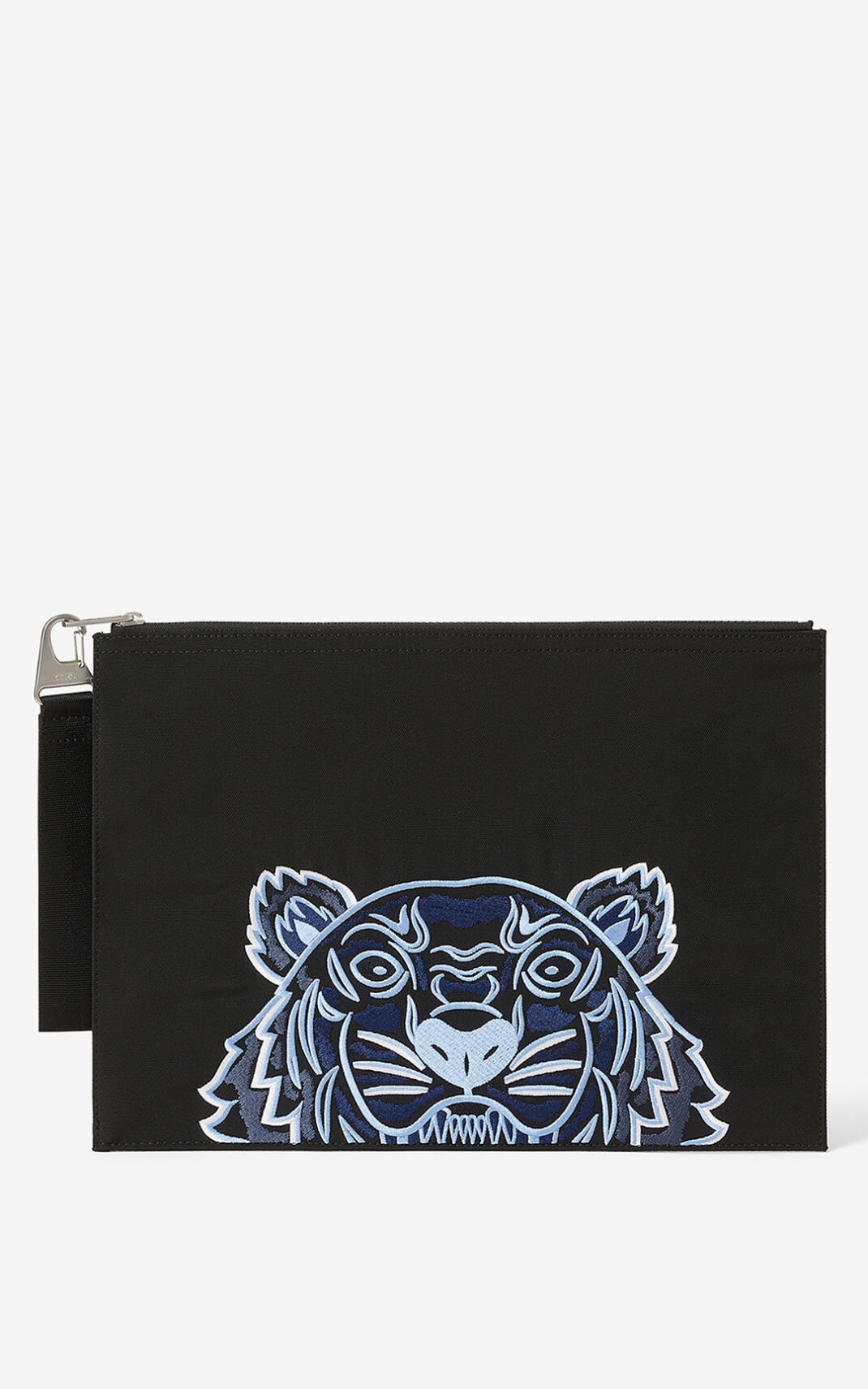 Carteira Kenzo Lona Kampus Tiger Feminino - Pretas | 507RZKHNG